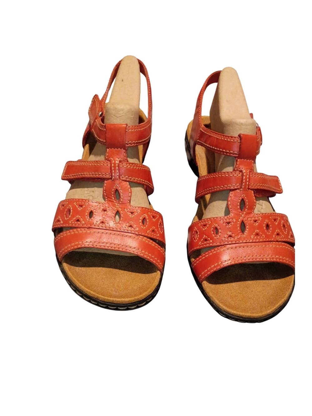 Clarks Coral Lexi Slingback Women's Leather Sandals10wide. EUC. OBO